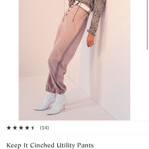 Free People Keep It Cinched Utility Pant